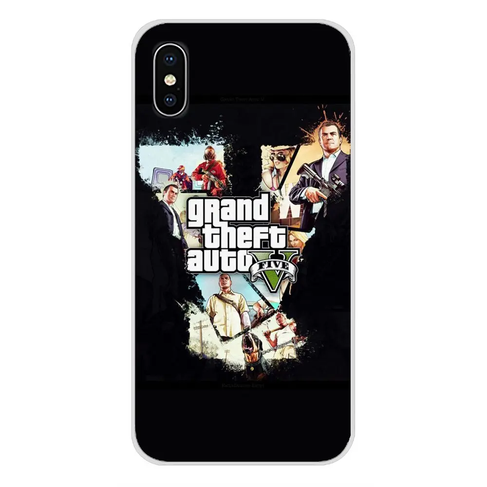 Чехол для Oneplus 3T 5T 6T Nokia 2 3 5 6 8 9 230 3310 1 7 Plus 2017 2018 Горячая GTA grand theft auto V san andreas |