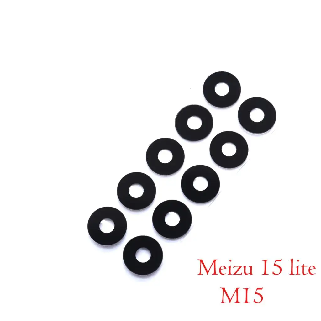 Стеклянный объектив задней камеры 2x для MEIZU 15 lite plus /MEIZU 16 15th 16th M15. M16 lite/plus с