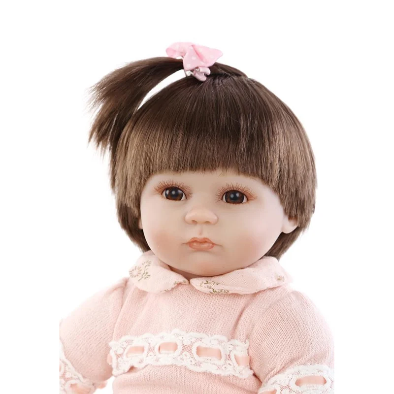 NPK 16 &quot45 см куклы для новорожденных Bebe Reborn Menina детский лучший подарок силиконовые