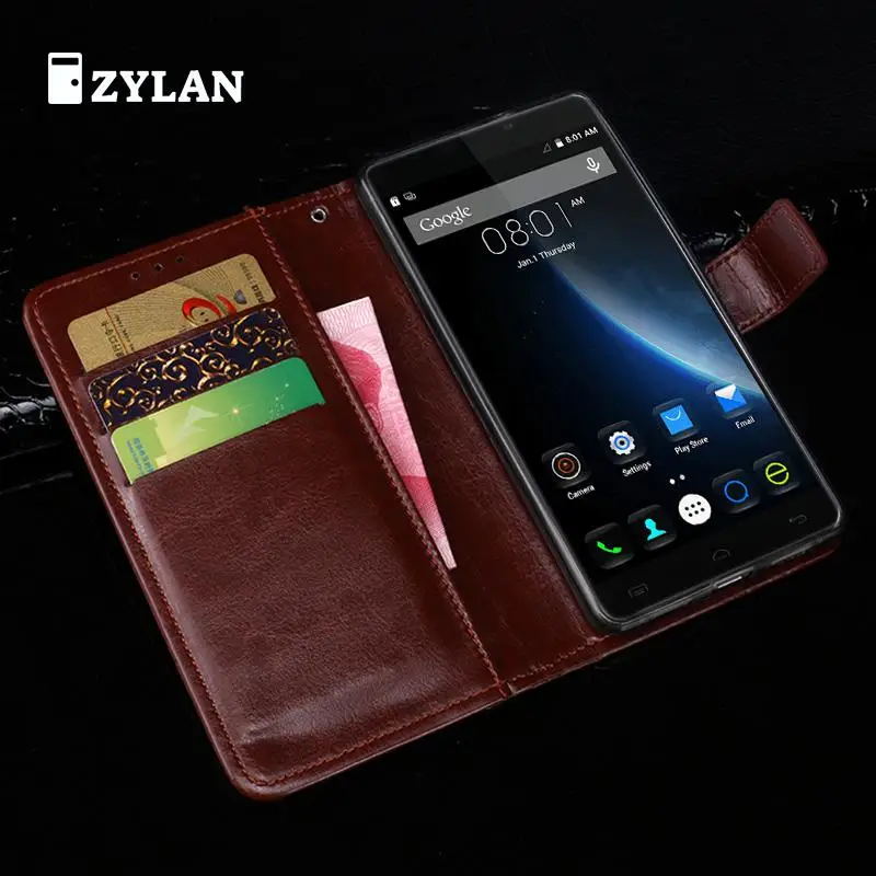 ZYLAN Новый чехол Для Doogee X6 Pro X7 X9 Mini X10 кожаный с подставкой чехол-кошелек в виде