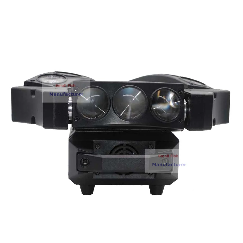 Новое поступление миниатюрный светодиодный светильник 9x3 Вт RGB 12/43CH DMX