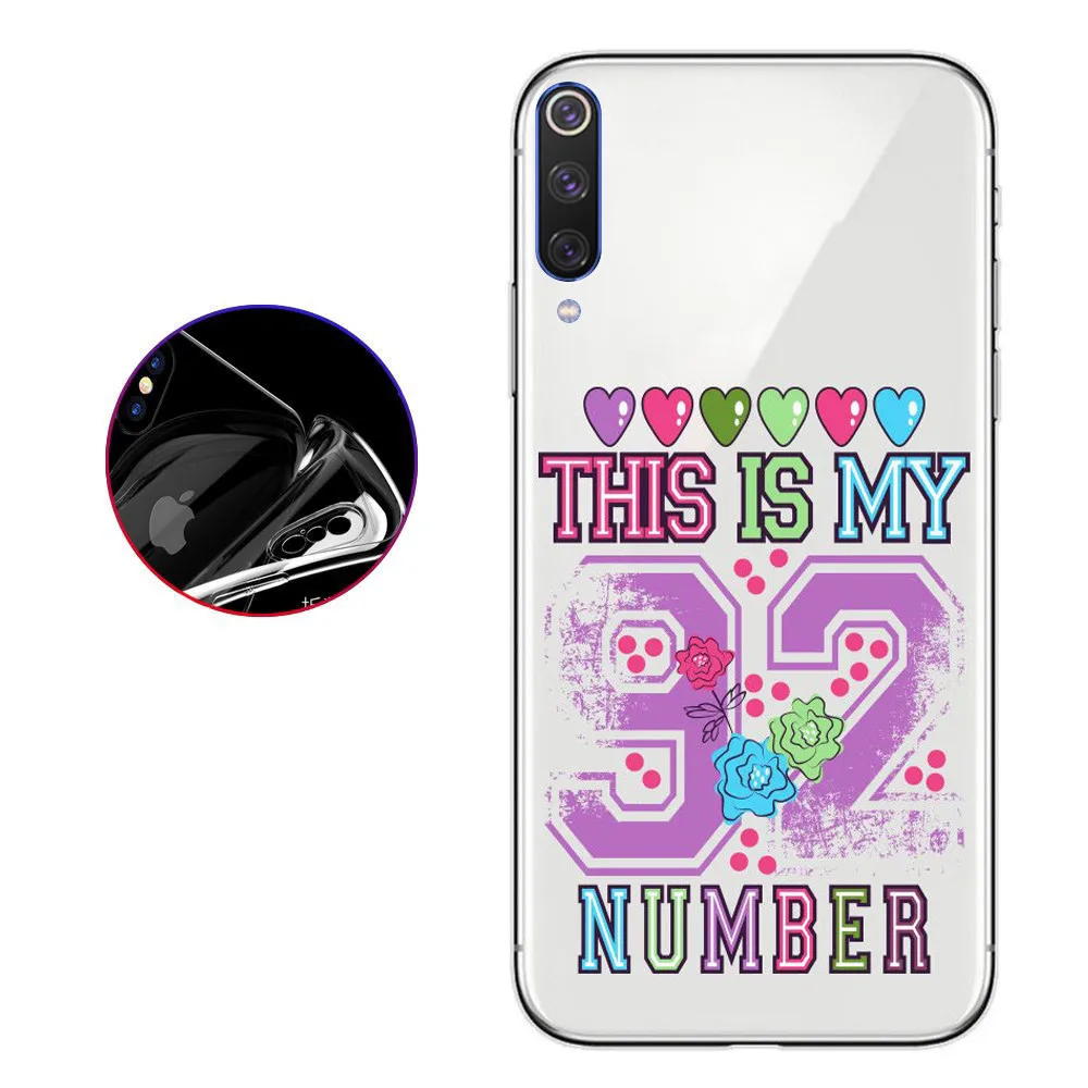 Подходит для мобильного телефона Xiaomi Mi 9 прозрачная задняя крышка ультратонкий