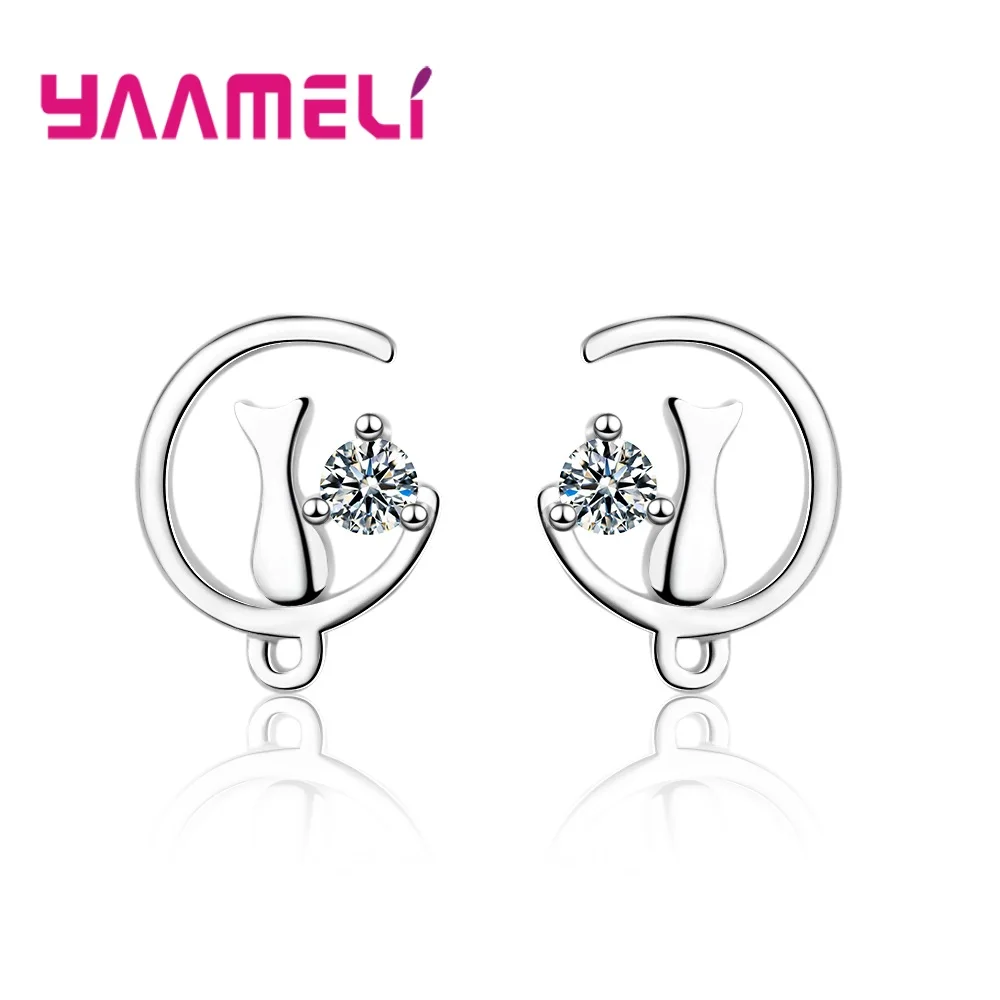 

100% New Brand Attractive Women Lovely 925 Sterling Silver Small Stud Earrings For Sale Hot Fashion Summer Style Cute Earring