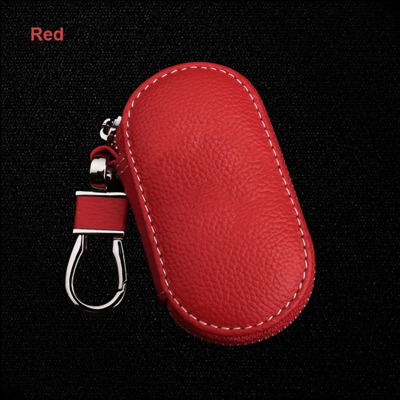 Сумка для ключей чехол на молнии кошельки с брелоками автомобиля дома подлинный