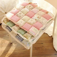 cute crochet hollow bubble pad chair cushions dining chair cushion pastoral office chair mat