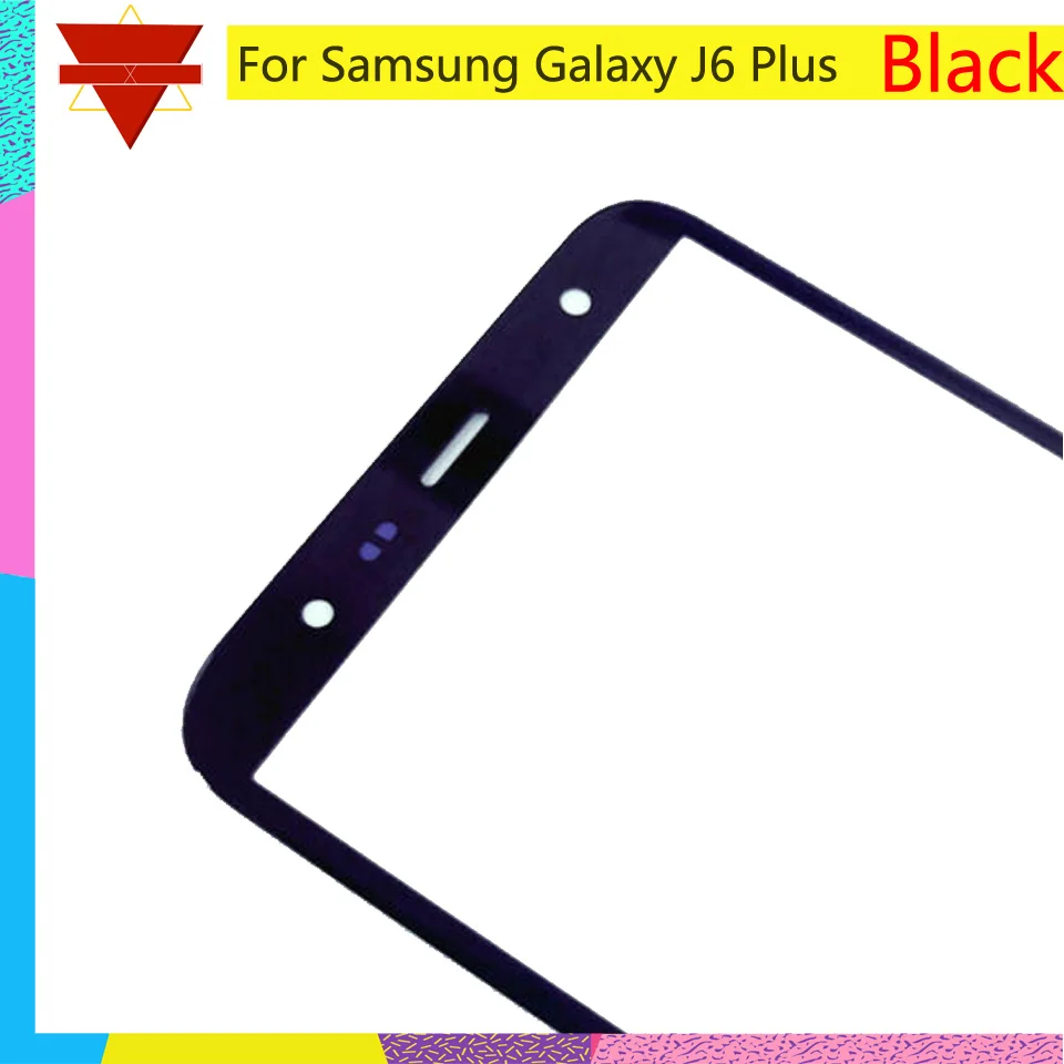 10 шт./лот для Samsung Galaxy J6 2018 J600 J600F сенсорный экран внешнее стекло тачскрин объектив