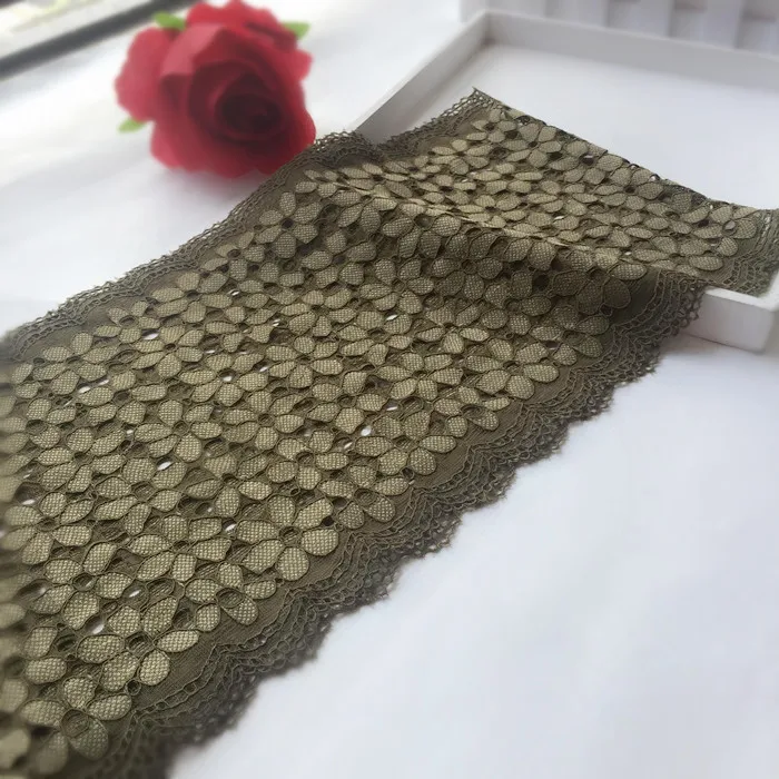 5 ярдов/партия эластичная кружевная ткань 18 см|lace trim|fabric accessorieslace fabric |