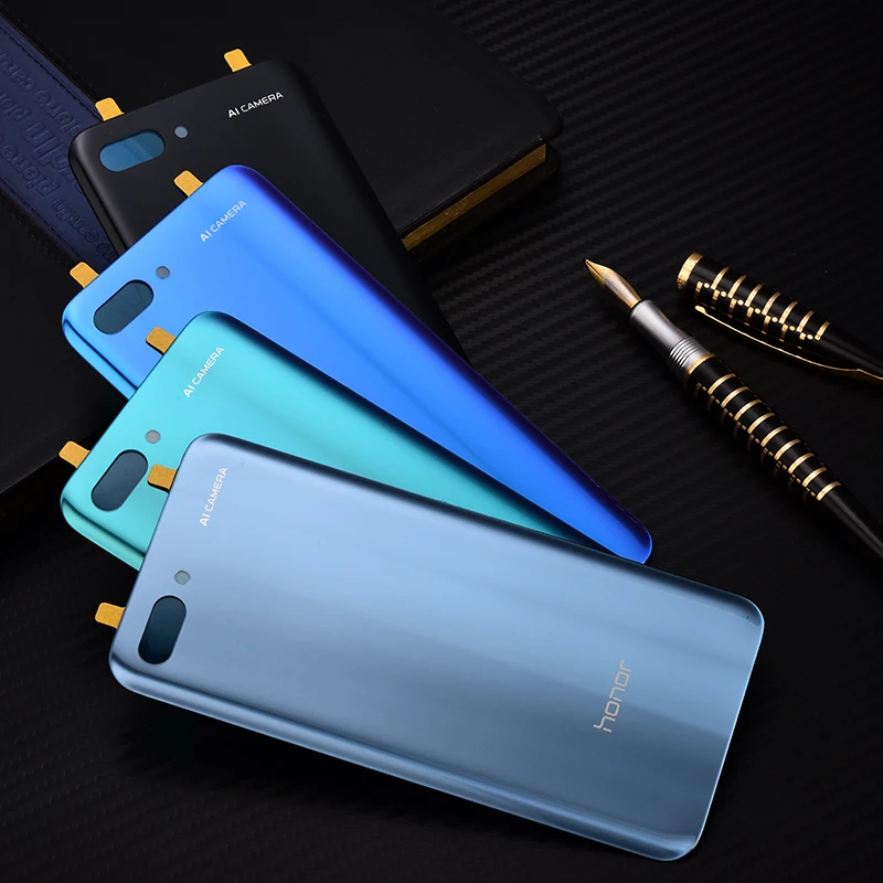 Модная задняя крышка корпуса для huawei honor 10, стеклянная крышка для батареи, задняя крышка для honor 10, клейкая наклейка