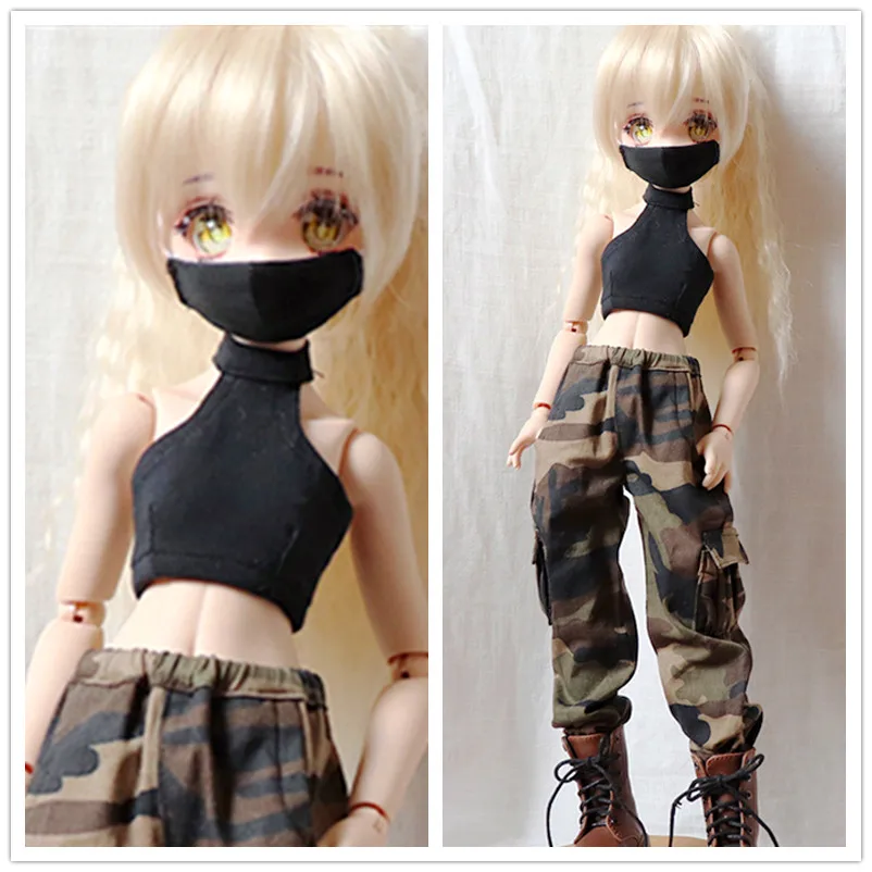 Лидер продаж рубашка на шею и маска талию для BJD 1/6 YOSD 1/4 MSD 1/3 SD16 SD17 Одежда куклы
