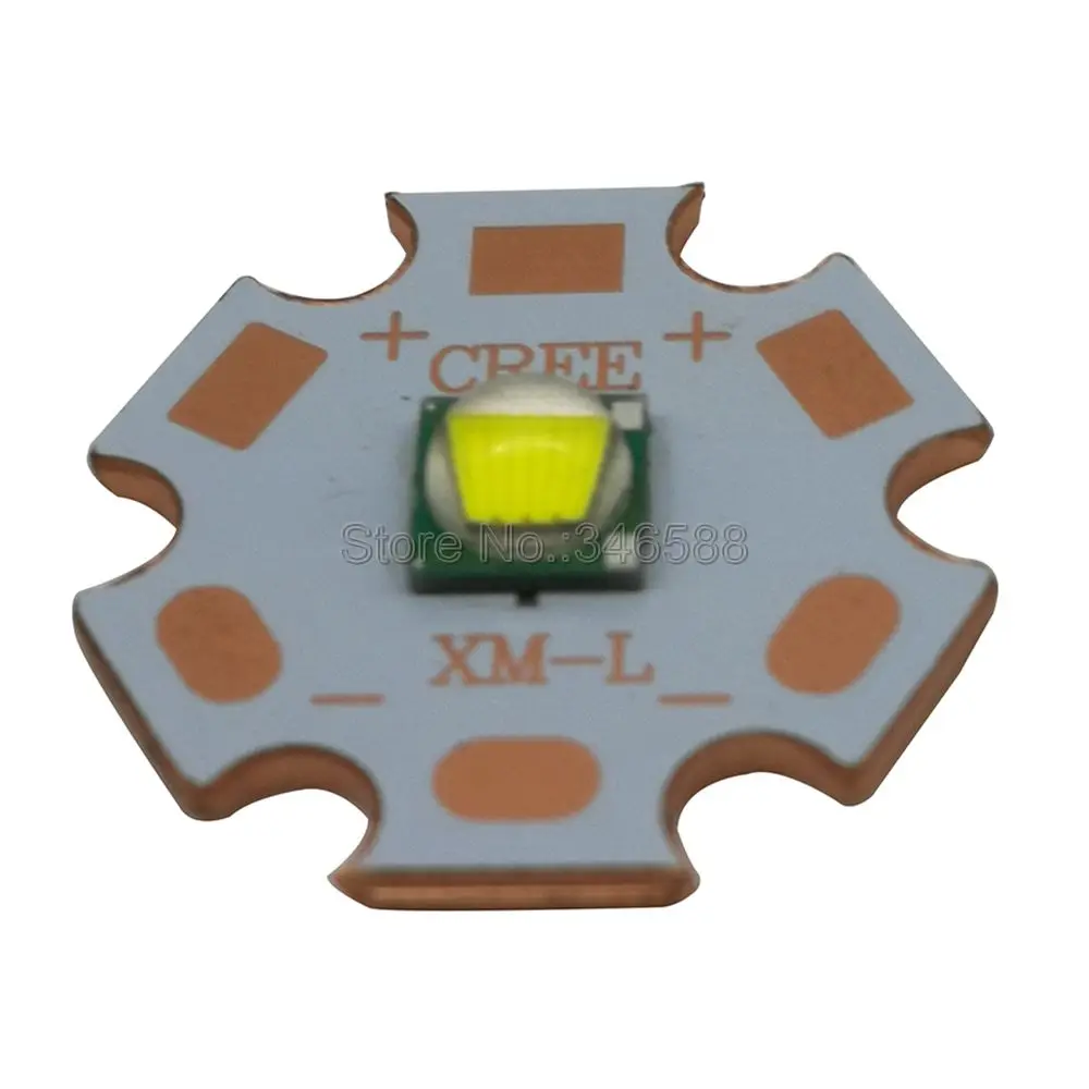 Светодиодный чип CREE XML XM L T6 10 Вт холодный белый нейтральный теплый высокая