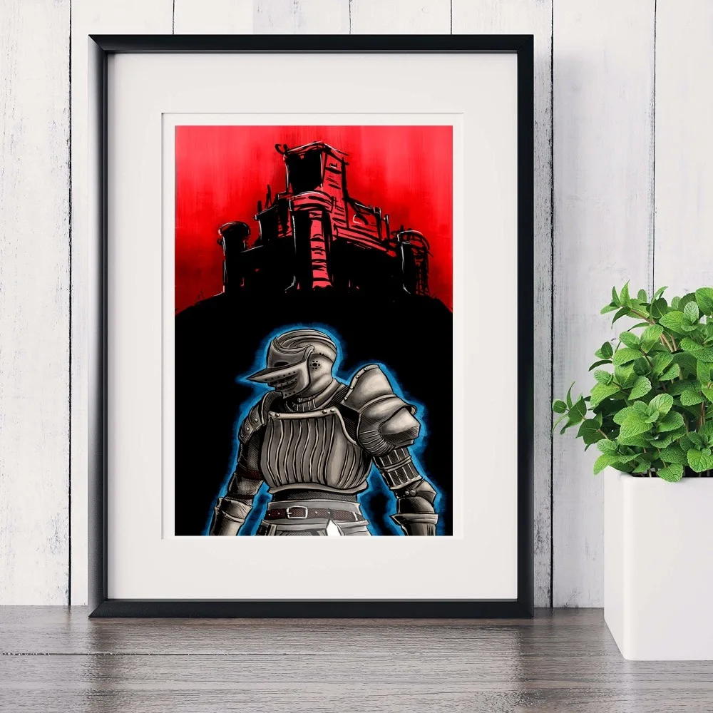 Dark Souls Prepare To Die Canvas Art Print Painting Poster Wall Pictures For Home Decoration Bedroom Decor No Frame Picture | Дом и сад