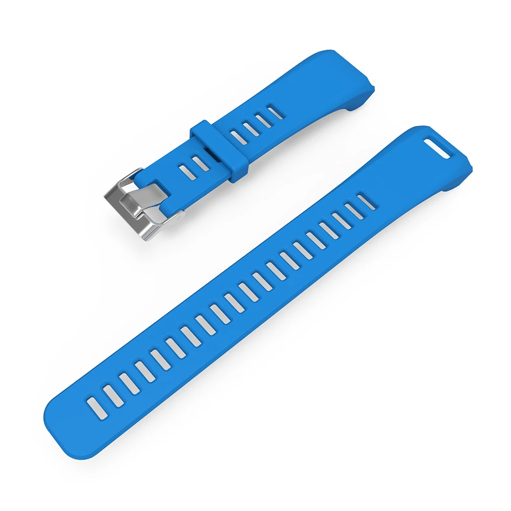 Спортивные Мягкие силиконовые браслеты браслет для Garmin Vivosmart HR Сплит ремень с