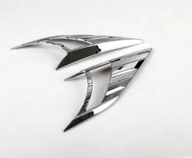 ABS передний Chrome головной светильник крышка объектива задняя фара спереди для