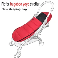 stroller footmuff newborns winter thick warm zipper sleep sack stroller sleeping bag for yoyo bugaboo yoya stroller accessories