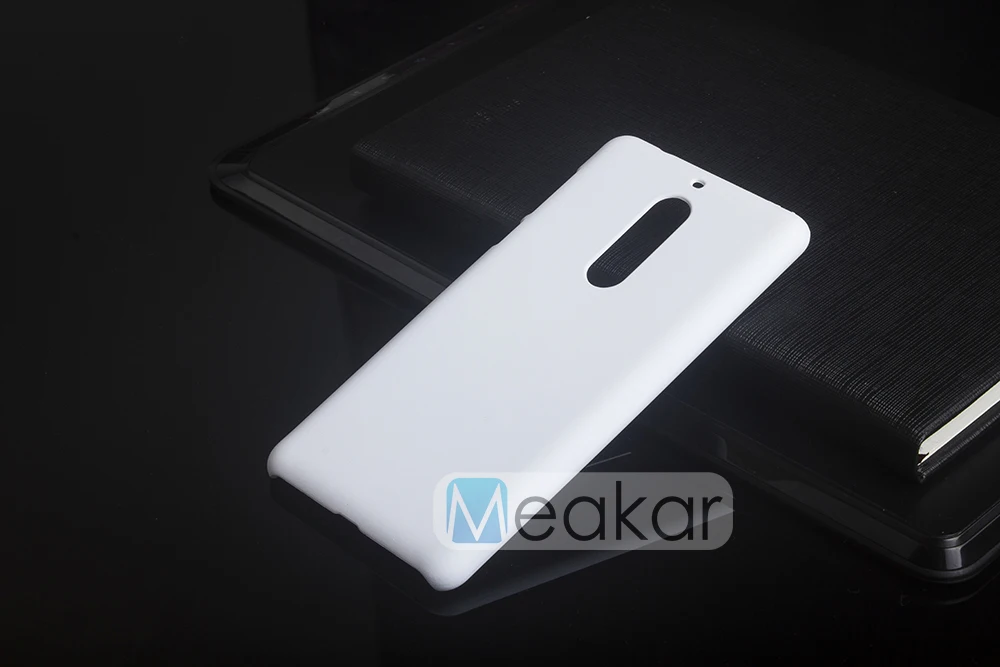 Матовая Пластик Coque 5.5For Nokia 5 чехол для Nokia 5 Nokia5 двойной телефона чехол-лента на заднюю панель