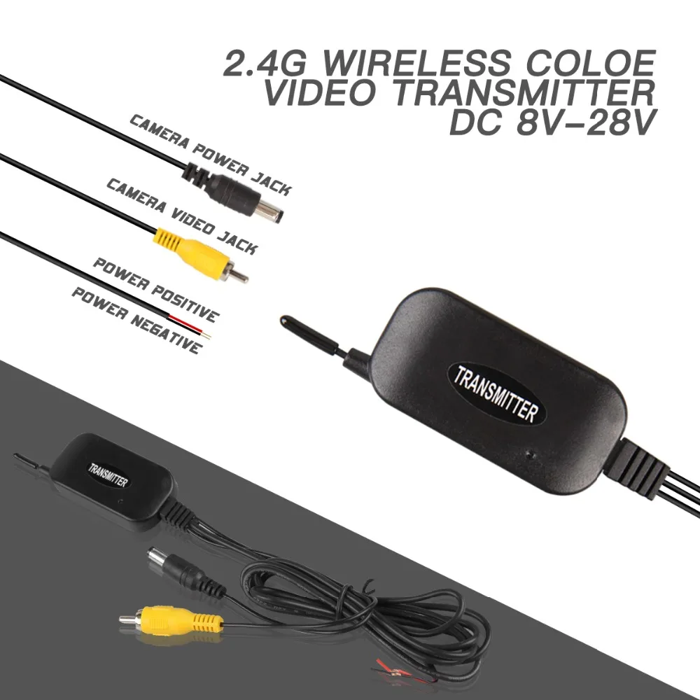 2.4G Wireless Module Transmitter & Receiver Car Reverse Rear View Backup Camera Monitor Parking Assistance Vehicle Cam | Автомобили и