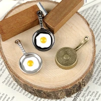 daisies 50pcslot 32mm17mm pan charms with fried eggs fun braceletnecklace jewelry making handmade diy
