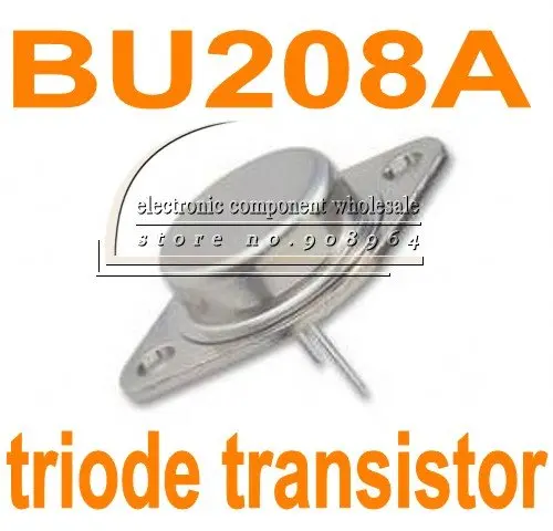 Rhecow 50 шт./лот BU208A BU208 TO 3 триодный Транзистор Бесплатная доставка|triode transistor|bu208
