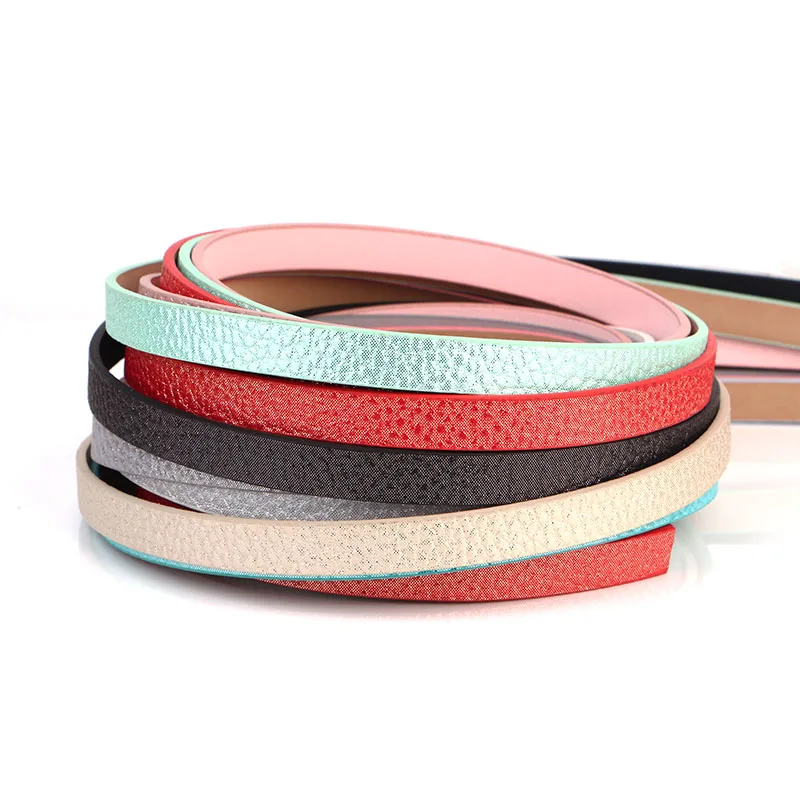 

XCHARMS 10mm Flat PU Leather Cord & Rope Diy Jewelry Findings Accessories Fashion Jewelry Making Materials for Bracelet