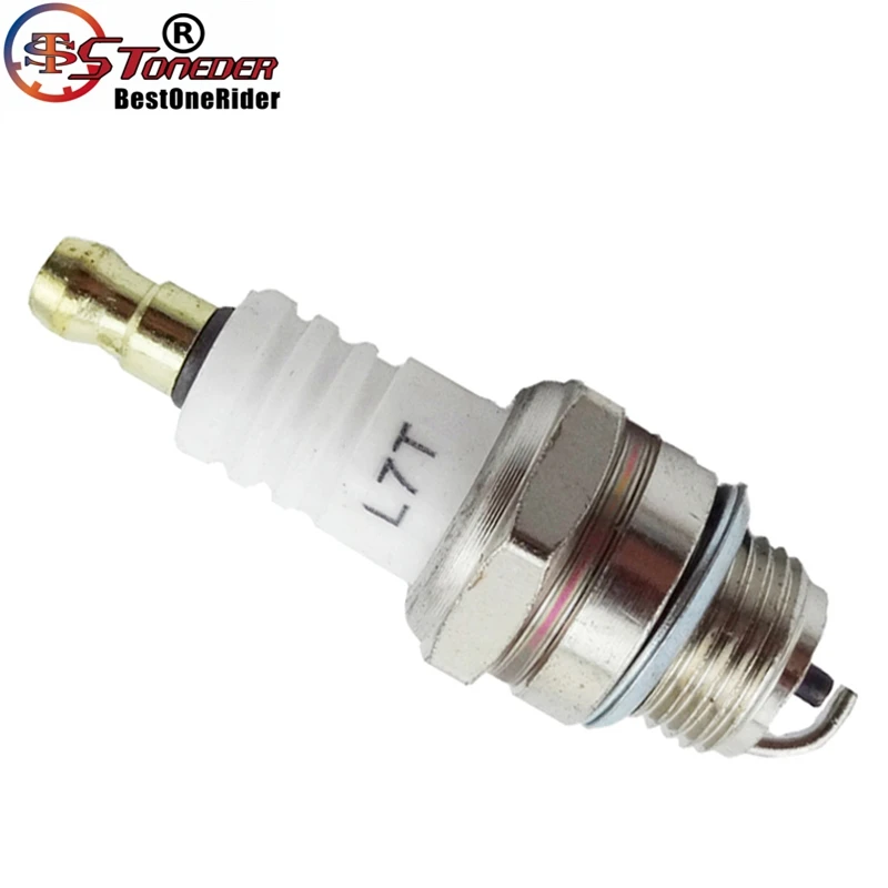 STONEDER 2pcs L7T Ignition Spark Plug For Chinese 47cc 49cc Engine 2 Stroke Minimoto Pocket Dirt Bike Mini ATV Quad 4 Wheeler | Автомобили