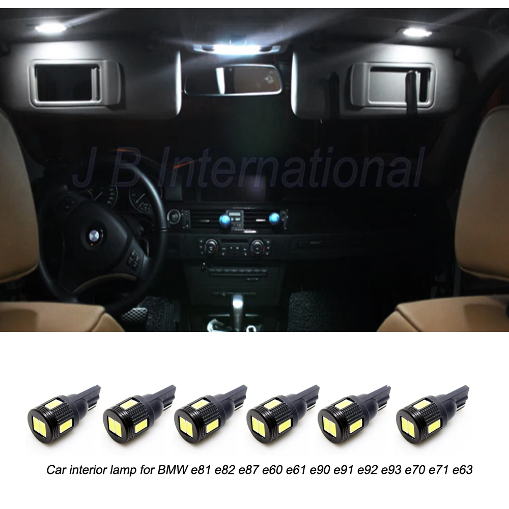 5630SMD Автомобильные светодиодные лампы для BMW bmw e81 e82 e87 e60 e61 e90 e91 e92 e70 e71 e63