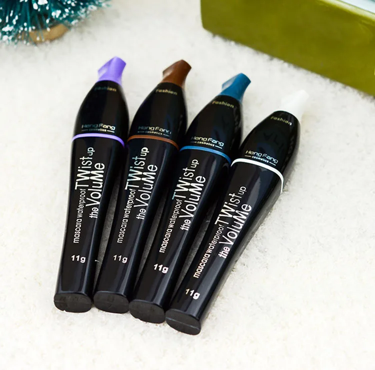 Лучшая Удлиняющая густая кудрявая тушь для глаз макияж косплей красочные без