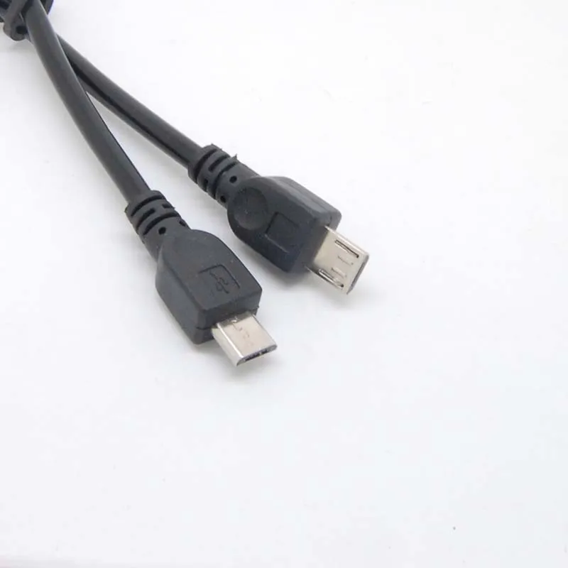 10 шт. 30 см USB 2 0 Micro 5 P контактный штекер на короткий адаптер|Кабели для MP3/MP4-плееров|