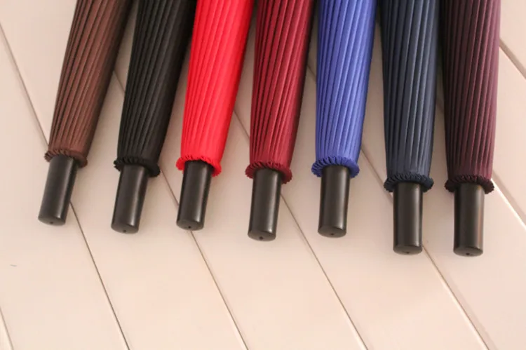 24 ребра зонтик с длинной ручкой креативный открытый Экстра большой дождливый