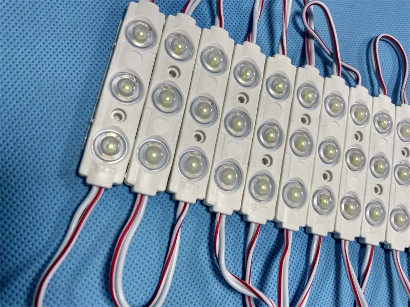 Fedex Бесплатная доставка 1000 шт IP65 SMD 5050 Модули 3LED/pc DC12V Светодиодный модуль для
