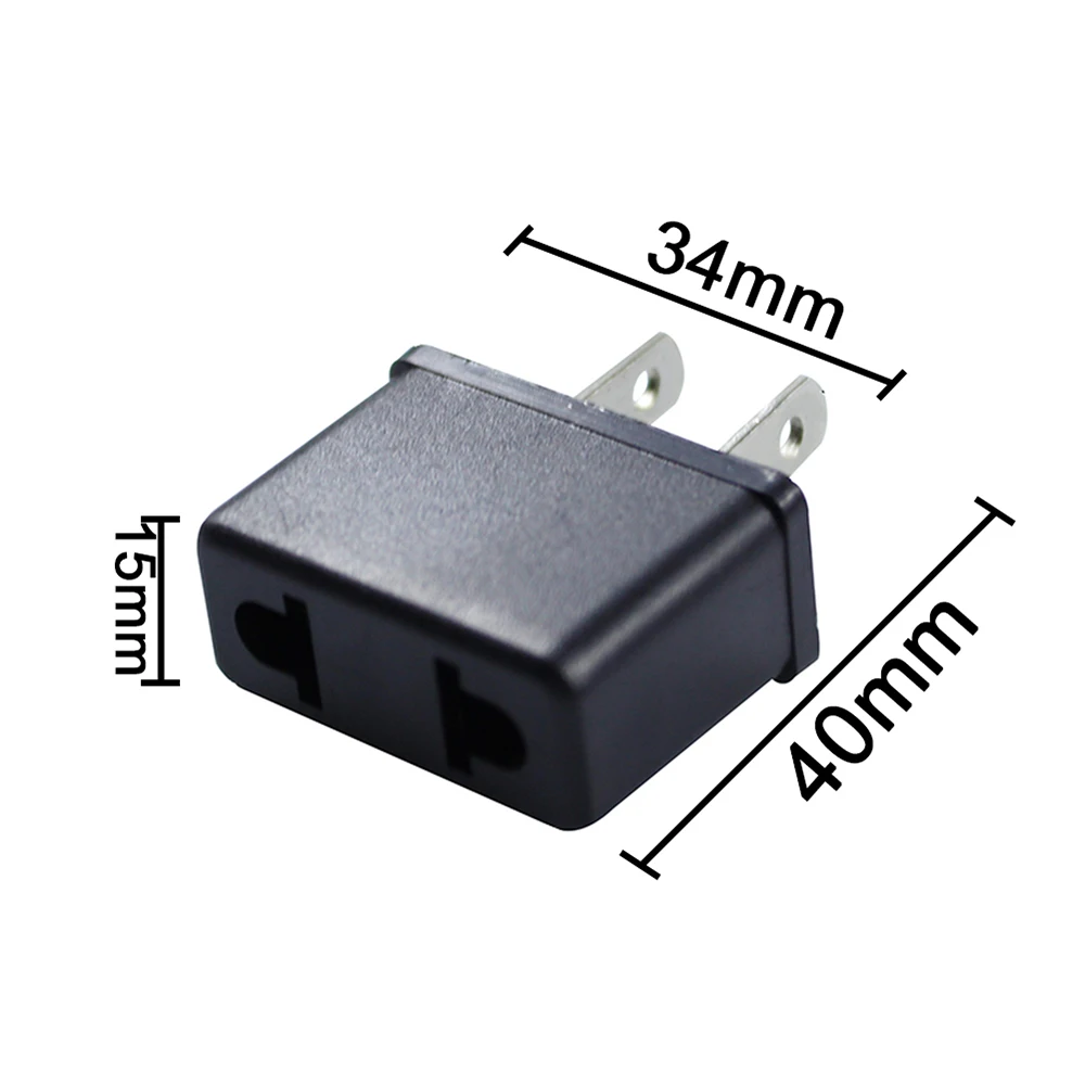 1 шт. адаптер переменного тока для ЕС в США зарядного устройства путешествий|eu to