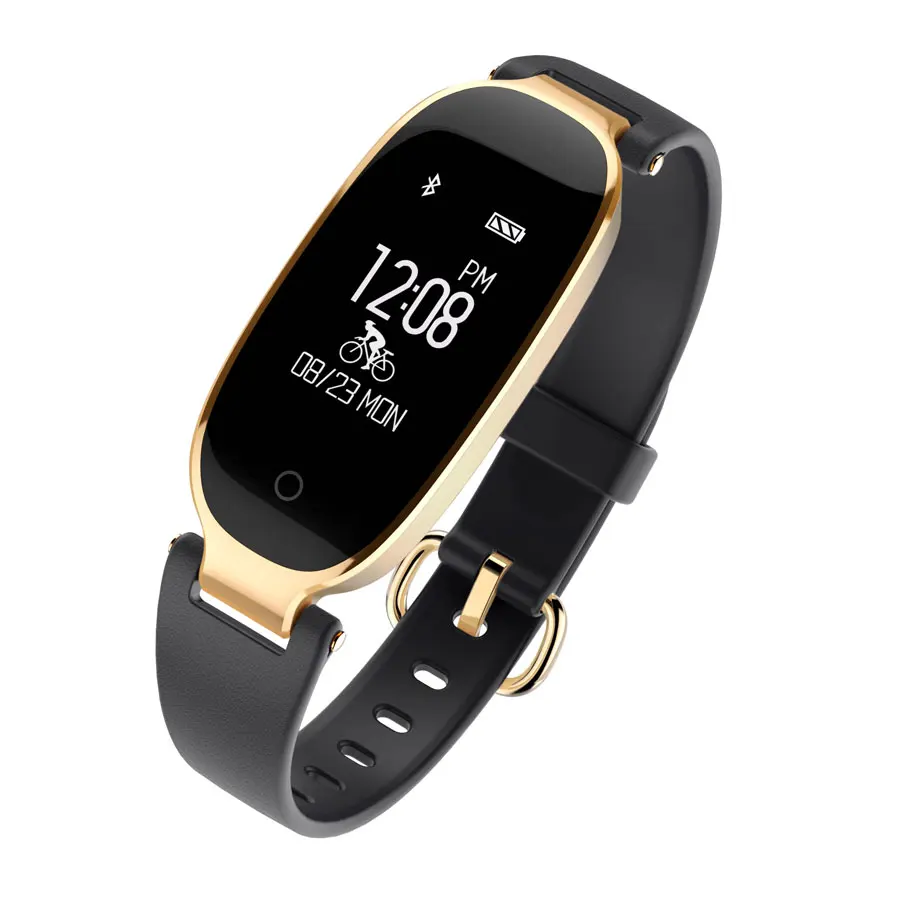 10 шт женский браслет S3 smart band динамический сердечный ритм браслет здоровья IP67 водонепроницаемый шагомер, DHL