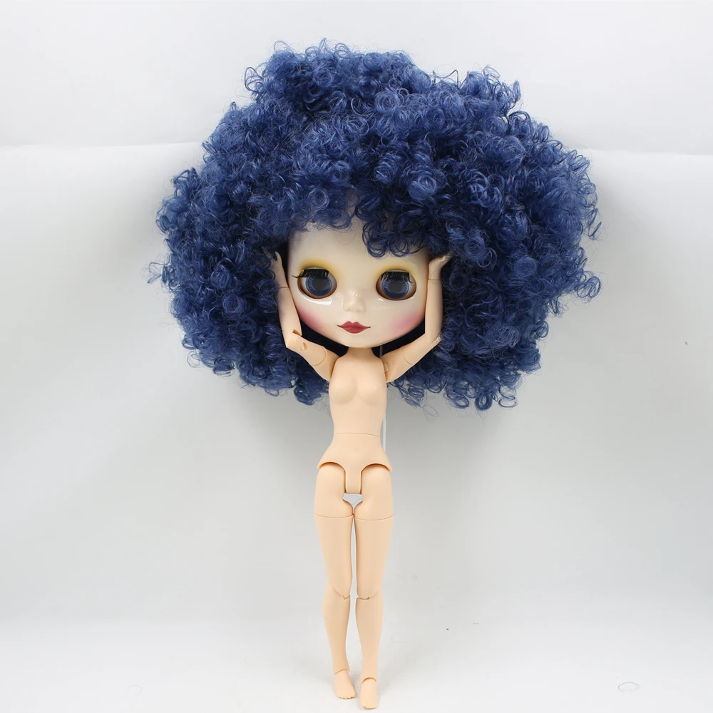 Кукла Blyth шарнирная с большими глазами для девочек Afro hair (OUY 633) бесплатная