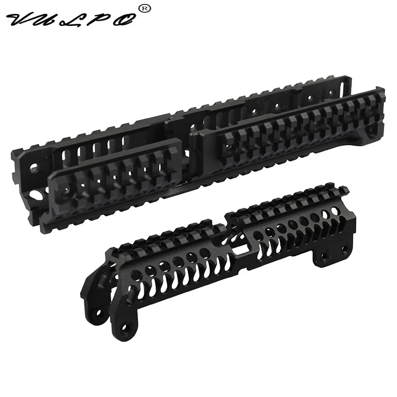 VULPO высокое качество Тактический AK47 Quad Rail Пикатинни Handguard системы для АК страйкбол AEG