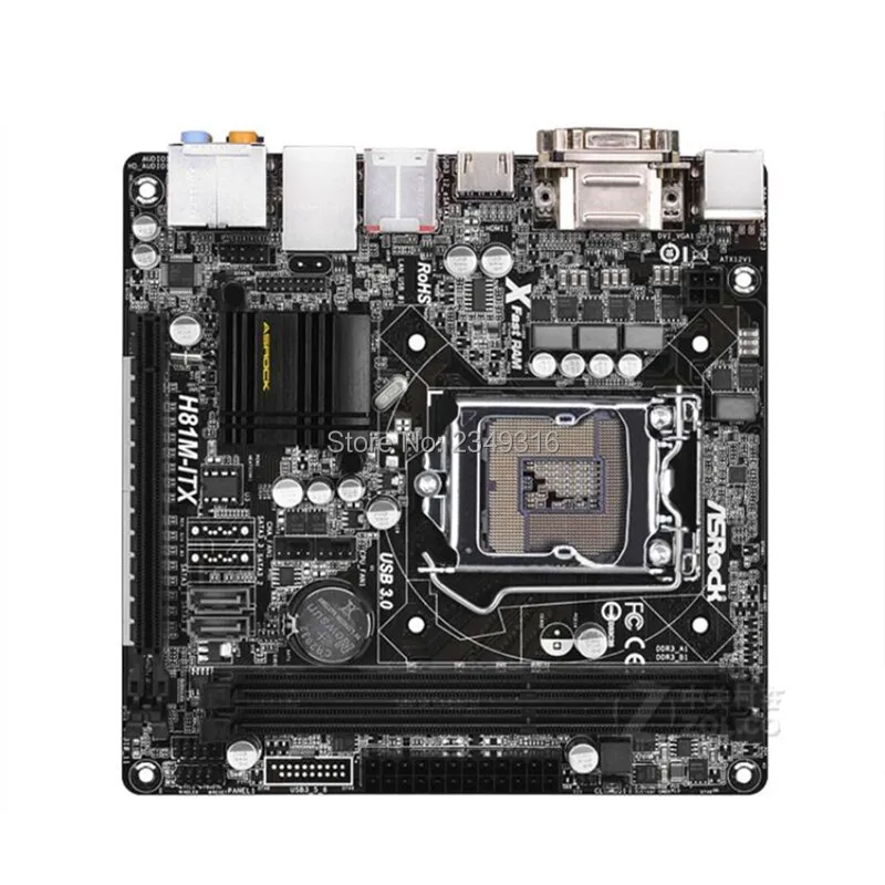 MINI ITX HTPC использовать оригинальный слот LGA1150 H81 материнская плата для ASRock H81M