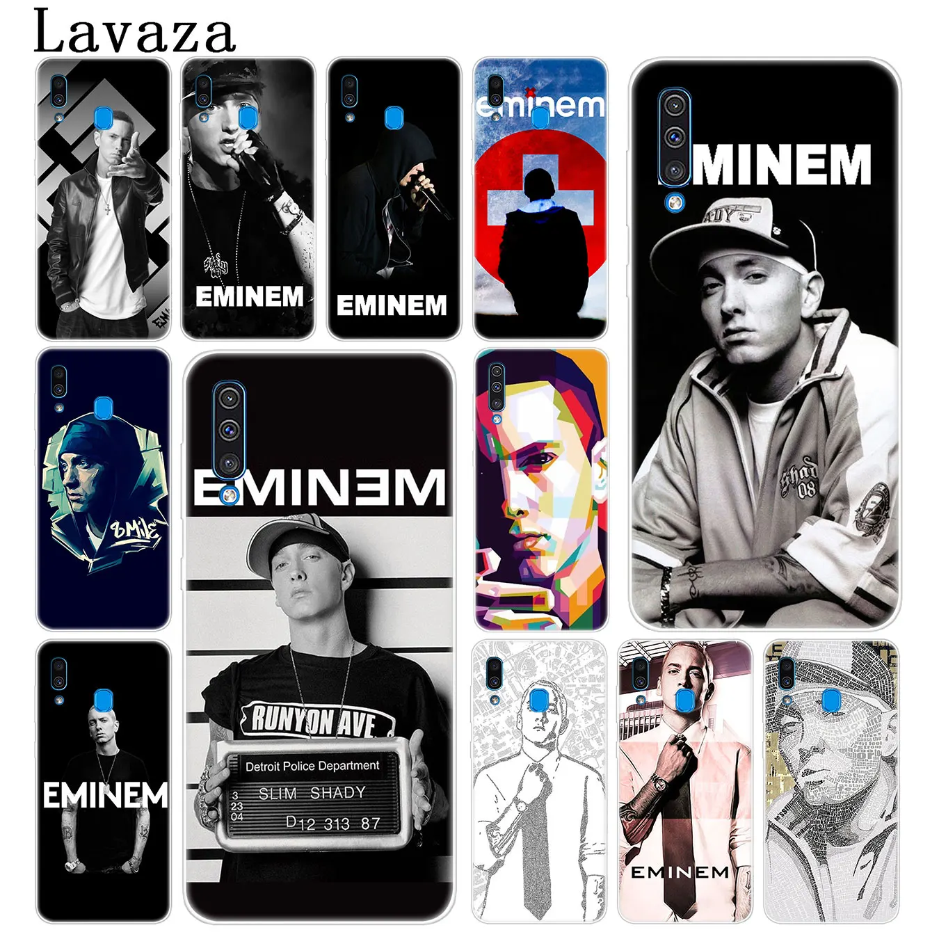 Lavaza Hop Rapper Eminem rap жесткий чехол для телефона Samsung Galaxy A70 A60 A50 A40 A30 A20 A10 M10 M20 M30 M40 A20e |