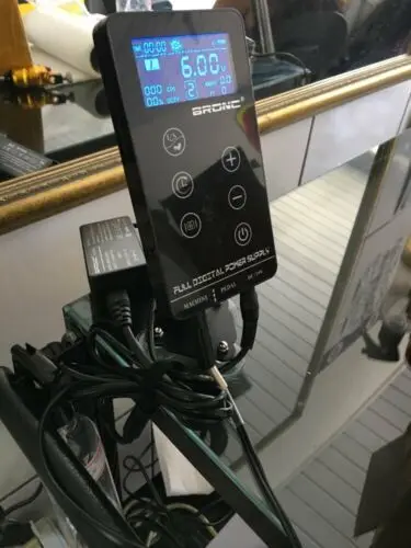 Блок питания для татуажа Колибри Бронс 3 А сенсорный ЖК экран двойной блок