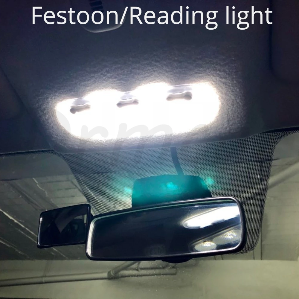 W5W 10 светодиодный 7020 SMD автомобильный T10 светодиодный 194 168 клинообразный сменный Реверсивный приборный панельный светильник Белый Синий лампочки для габаритных огней
