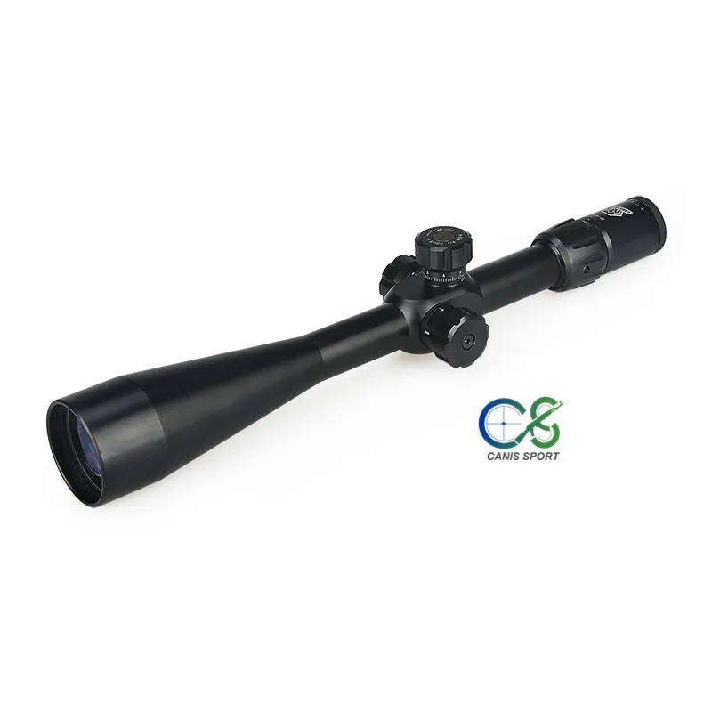 Canis Latrans винтовка охотничий прицел 10-40x56SFF 30 мм трубка с подсветкой красный/зеленый Mil Dot черный для наружного охотничьего gs1-0284