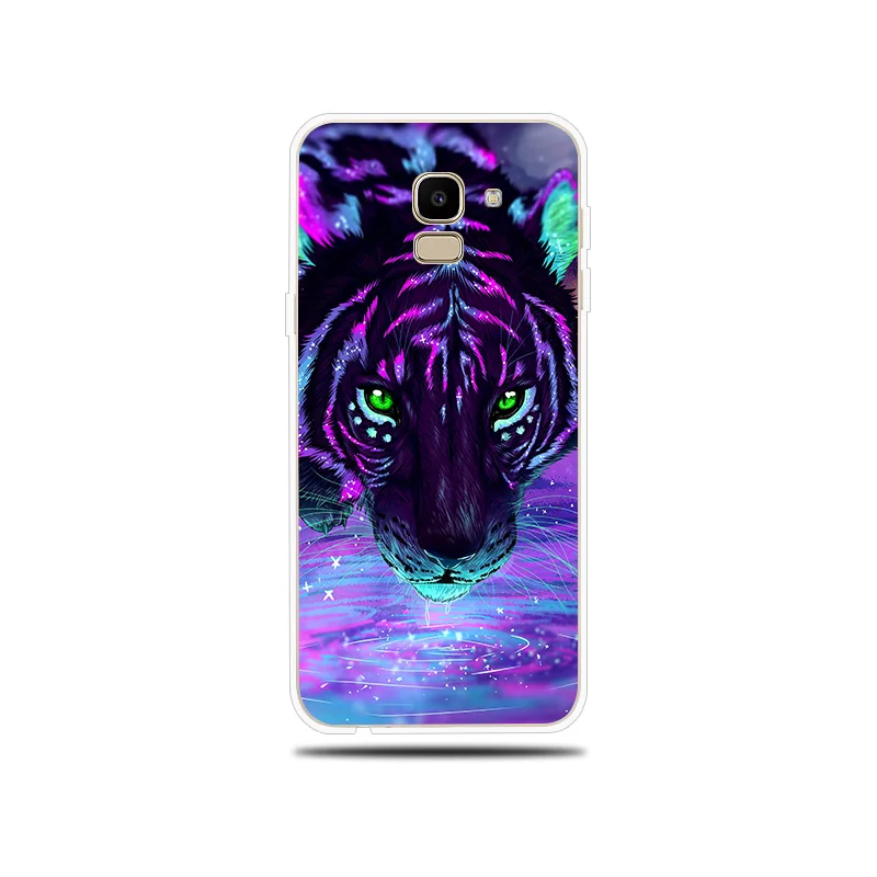 Cheetah Tiger Lion Silicone Case For Samsung Galaxy J1 Mini J2 Pro J3 J5 J7 Prime 2017 2016 2015 J4 J6 J8 2018 Cover Soft |