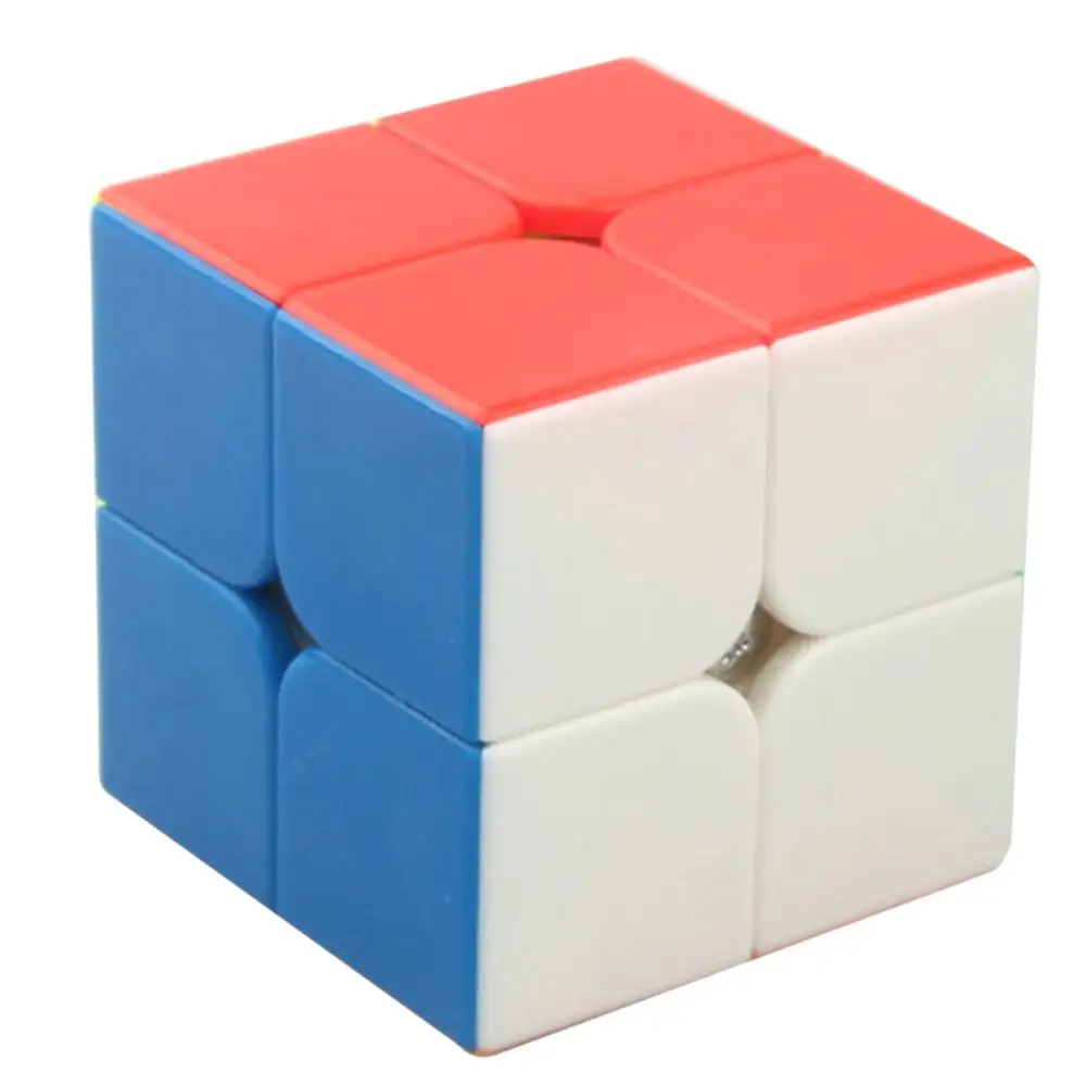Новое поступление YJ RuiPo 2x2 волшебный куб обучающий игрушки для обучения мозгу-красочные