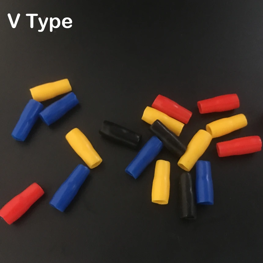 V5.5-6 V8-10 желтая красная синяя зеленая черная белая ПВХ виниловая изолированная