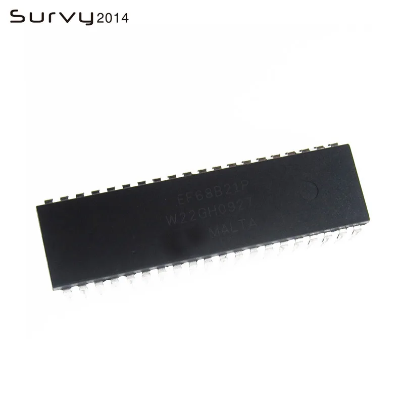 1/5 шт EF68B21P I/O интерфейс контроллера DIP 40 контактов PIA ICs|Интегральные схемы| |