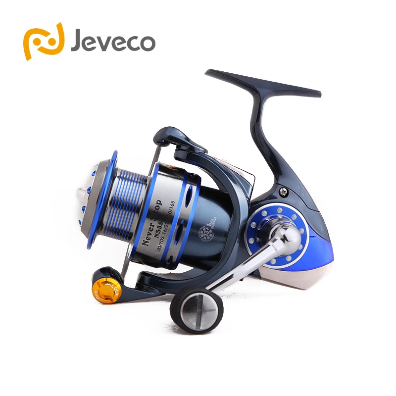 Jeveco NeverStop спиннинговая Рыболовная катушка 13 + 1BB для соленой воды полностью