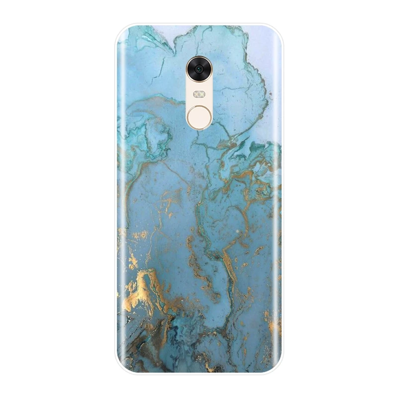 Задняя крышка для Pocophone F1 Xiaomi Redmi Note 4 4X 5 5A 6 Pro Prime мягкий силиконовый мраморный