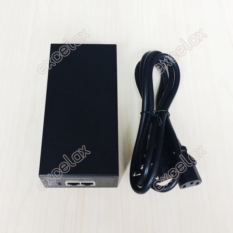 1000 м гигабитный Однопортовый IEEE802.at 4 пары 56 в 60 Вт AC100 ~ 240 В высокомощная сеть PoE