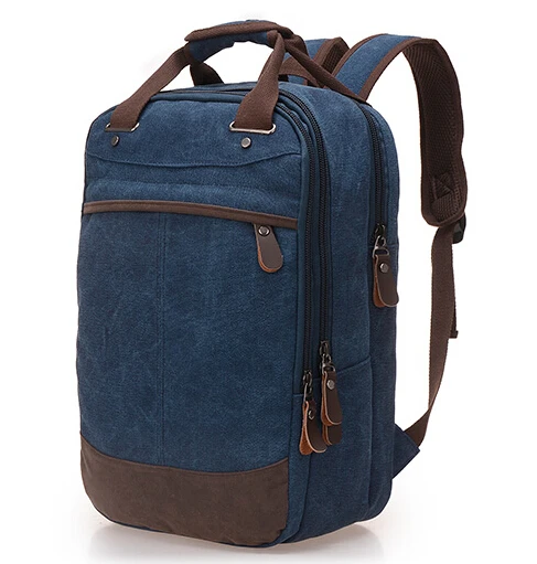 Новое поступление 2017 винтажные сумки мужской рюкзак женский холщовые рюкзаки