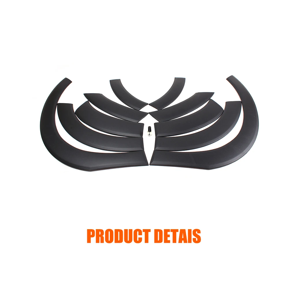 PP Matt Black Автомобильная АРКА боковое крыло для Lexus RX 270 300 350 330 2010 2015|fender flares|wheel archesmatte