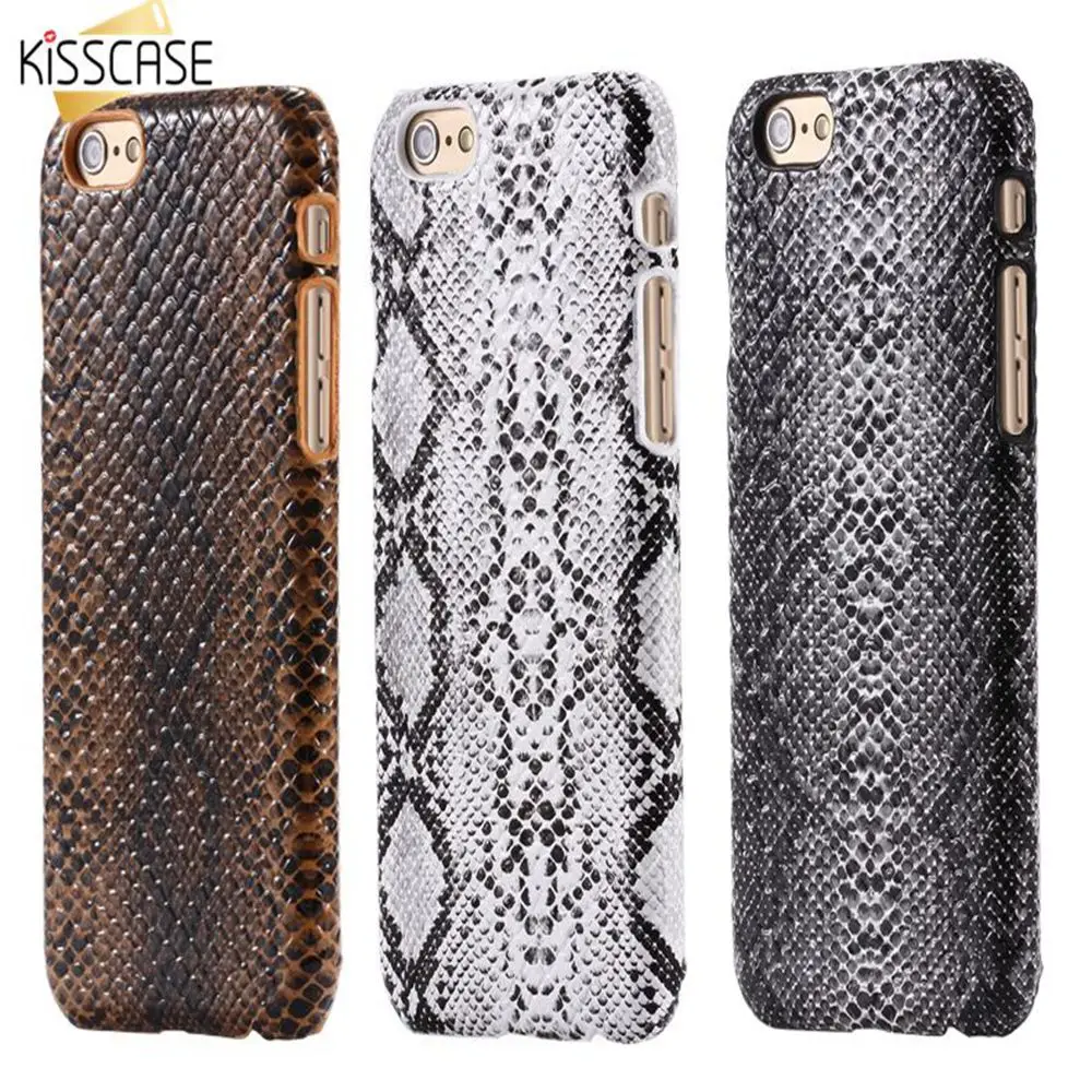 KISSCASE сексуальный Змеиный узор для iPhone 7 XR XS MAX X 8 Plus 6S чехол Обложка на заднюю