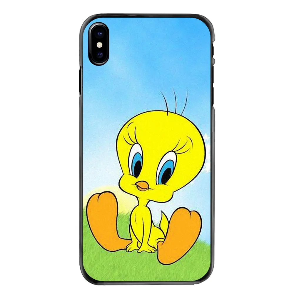 Для iPhone 4 4S 5 5S 5C SE 6 6 S 7 8 плюс X XR XS Max iPod Touch 4 5 6 Мультфильм Аниме серии птичка Твити looney tunes красивые Чехлы - Цвет: images 7