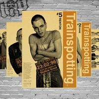trainspotting classic movie poster film poster bar pub cafe decoration hd wall poster paper poster morden home decor